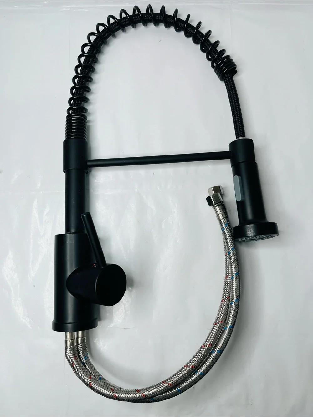 Project Source Flynt Kitchen Faucet black  Commercial New Never Used No Box